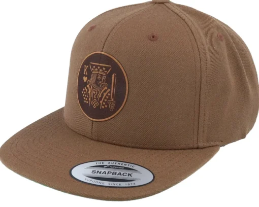 Poker King Circle Classic Tan Snapback - Iconic