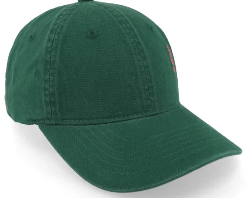 Poker Queen Crown Wai Washed Green Mom Cap - Iconic