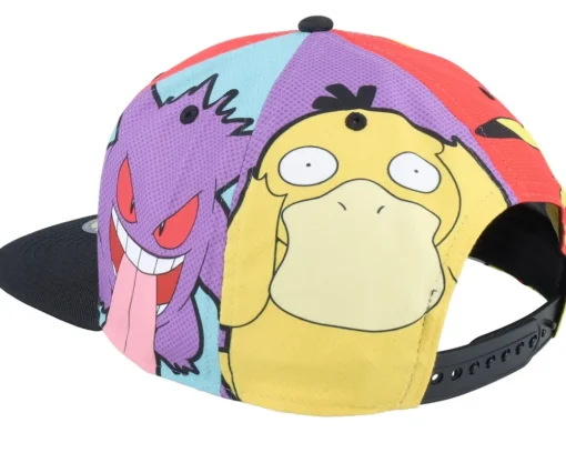 Pokémon Multi Pop Art Snapback - Difuzed