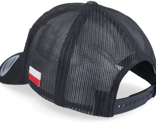 Poland Army Skull Multicam Black Trucker - Army Head