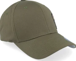 Poland Army Skull Olive Wooly Combed Flexfit - Army Head