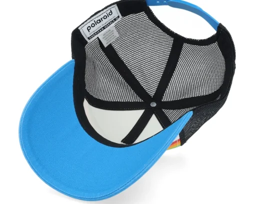 Polaroid Sinclair White/Black/Blue Trucker - American Needle