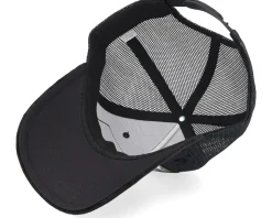 Police Car Patch Velvet Black A-Frame Trucker - Calza Pennello