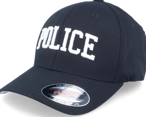 Police 3D Black Flexfit - Iconic