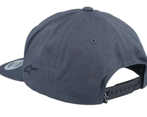 Port Hat 18 Charcoal Snapback - Alpinestars