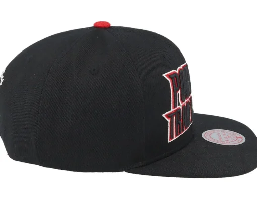 Portland Trail Blazers 13 Draft Hwc Black Snapback - Mitchell & Ness