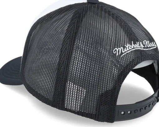 Portland Trail Blazers Champions White/Black Trucker - Mitchell & Ness