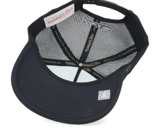 Portland Trail Blazers Champions White/Black Trucker - Mitchell & Ness