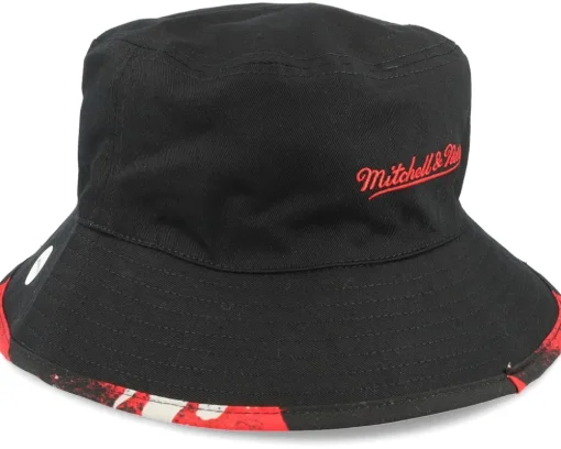 Portland Trail Blazers Hyper Black Bucket - Mitchell & Ness