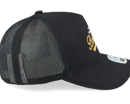 Postal Netplus Ha Black/Black Trucker - Brixton