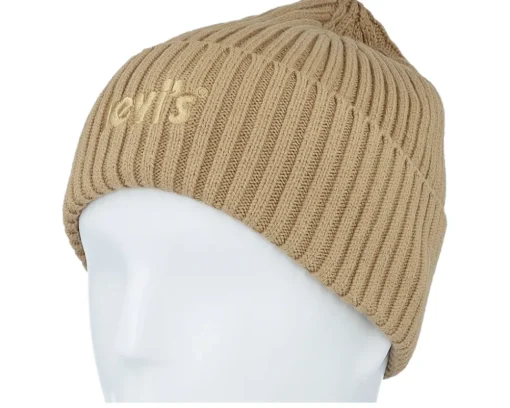 Poster Logo Beanie Beige Cuff - Levi's