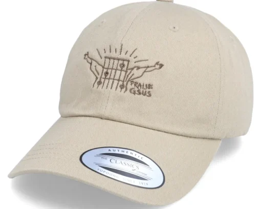 Praise Gsus Khaki Dad Cap - Abducted