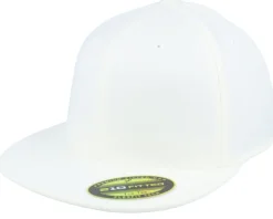 Premium 210 White Fitted - Flexfit