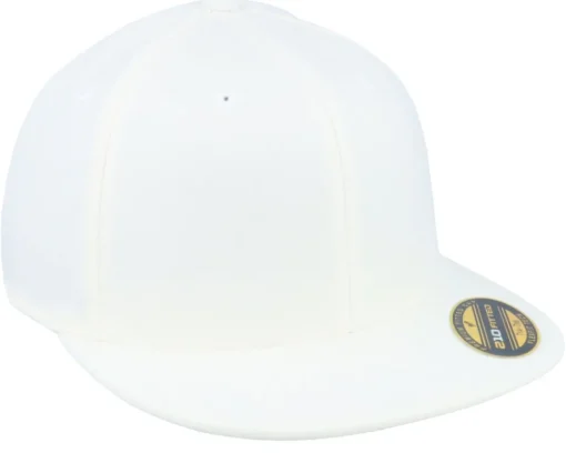 Premium 210 White Fitted - Flexfit