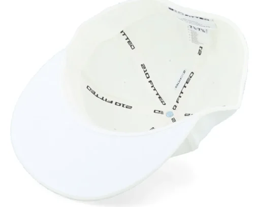 Premium 210 White Fitted - Flexfit