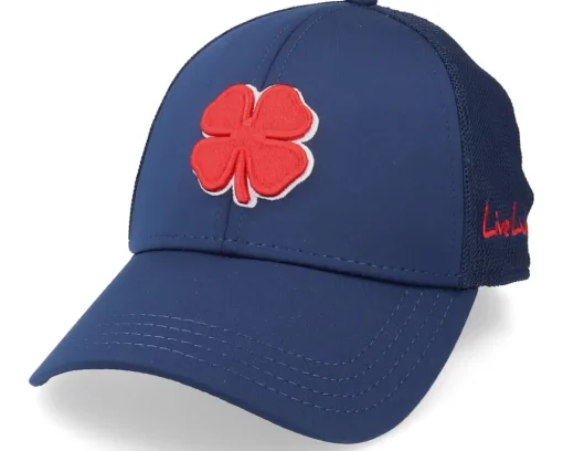 Premium Clover 10 Navy/Navy Mesh/Red Clover - Black Clover