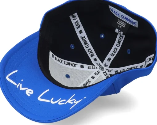 Premium Clover 8 Royal/White Flexfit - Black Clover