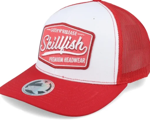 Premium Fishing 112 Alternate White/Red Trucker - Skillfish