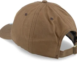 Premium Fishing 436 Waxed Cotton Brown Dad Cap - Skillfish