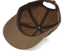 Premium Fishing 436 Waxed Cotton Brown Dad Cap - Skillfish