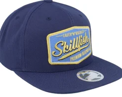 Premium Fishing Classic Navy Snapback - Skillfish