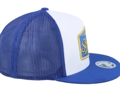 Premium Fishing Classic White/Royal Trucker - Skillfish