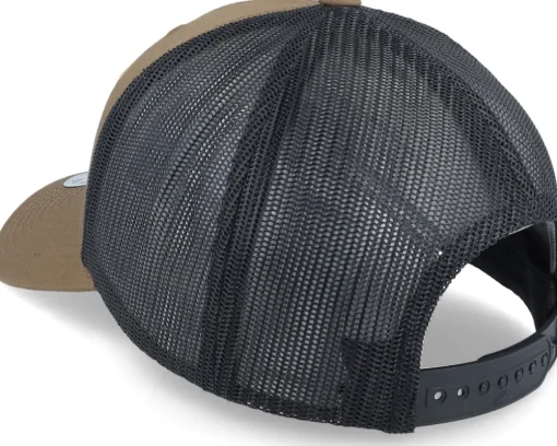 Premium Fishing Retro Coyote Brown/Black Trucker - Skillfish