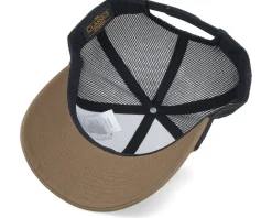 Premium Fishing Retro Coyote Brown/Black Trucker - Skillfish
