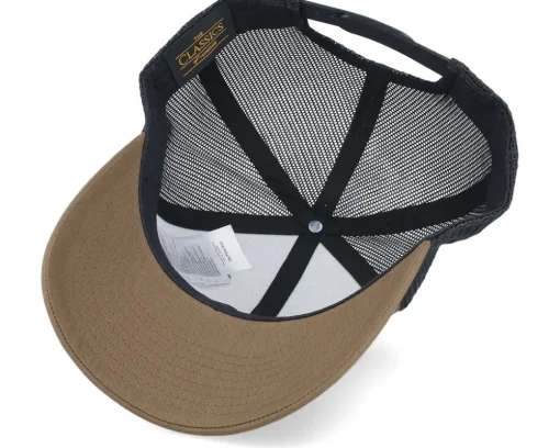 Premium Fishing Retro Coyote Brown/Black Trucker - Skillfish