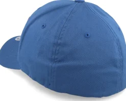 Premium Fishing Slate Blue Wooly Combed Flexfit - Skillfish