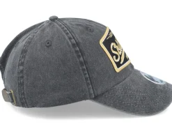 Premium Fishing Vintage Washed Black Dad Cap - Skillfish