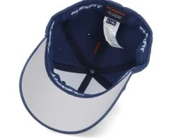 Premium Fishing Wooly Combed Navy Flexfit - Skillfish