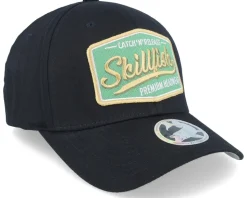 Premium Fishing Wooly Combed Black Flexfit - Skillfish