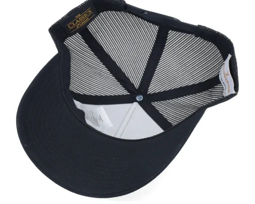 Protect The Land Black A-Frame Trucker - Yellowstone