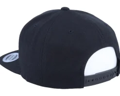 Q Letter 3D Black Snapback - Iconic