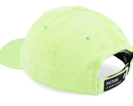Qorda Womens Cap A Sap Green Dad Cap - Picture
