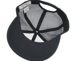 Queen Sinclair Black/Ivory A-Frame Trucker - American Needle