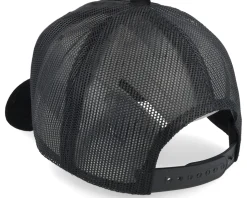 Quiet Place Velvet Black/Black A-frame Trucker - Scenes