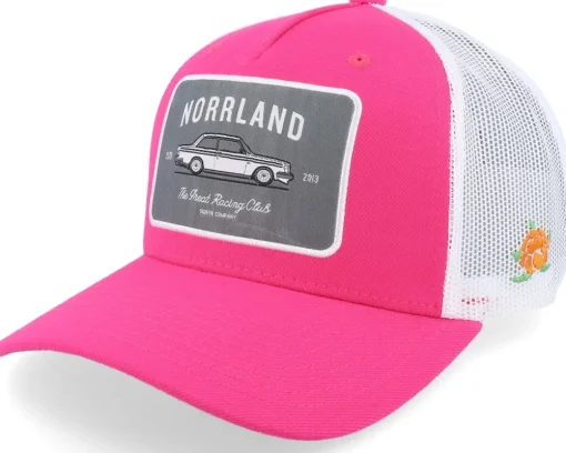 Racing Cap Hot Pink/White A-Frame Trucker - SQRTN