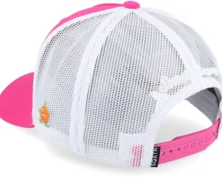 Racing Cap Hot Pink/White A-Frame Trucker - SQRTN