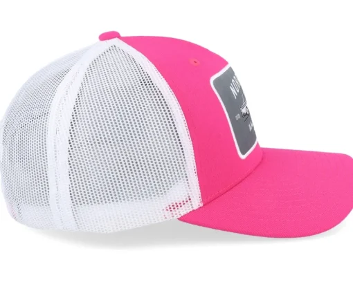 Racing Cap Hot Pink/White A-Frame Trucker - SQRTN