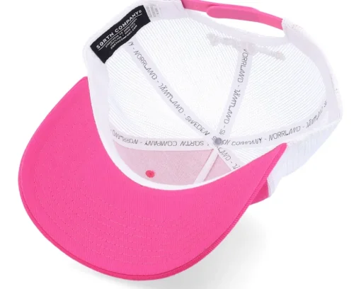 Racing Cap Hot Pink/White A-Frame Trucker - SQRTN