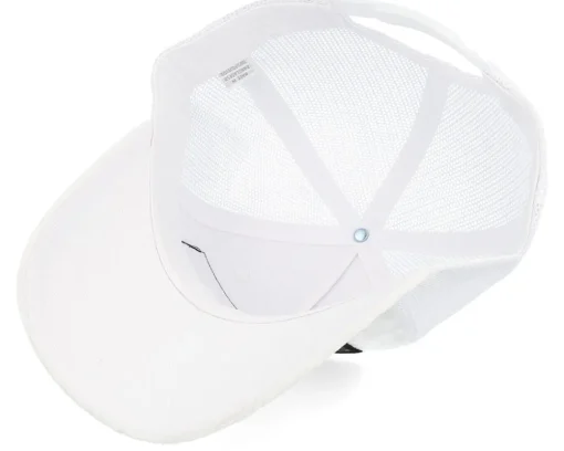 Racing Motorcycle Bike Velvet White A-Frame Trucker - Calza Pennello