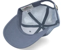 Raglan Bones Yellowstone National Park St. Blue Trucker - American Needle