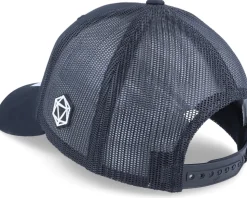 Rainbow D20 Patch Black Trucker
