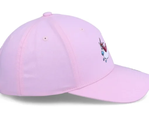 Rainbow Farting Unicorn Curved Pink Adjustable - Unicorns