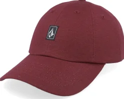Ramp Stone Hat Merlot Dad Cap - Volcom