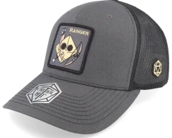 Ranger Class 112fp Charcoal/Black Trucker - Critiql Hit