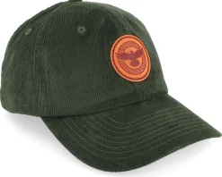 Raven Viking Heritage Cord Dark Olive Dad Cap - Vikings