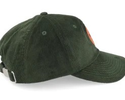 Raven Viking Heritage Cord Dark Olive Dad Cap - Vikings